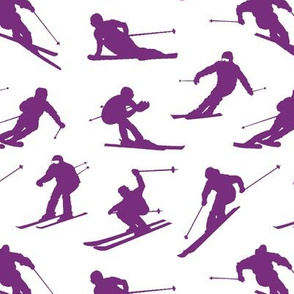 Purple Skiers // Small