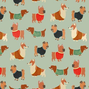 Dogs in Sweaters! Small Scale