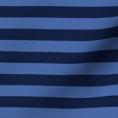 3/4" navy and blue stripes - navy and blue stripe fabric stripes