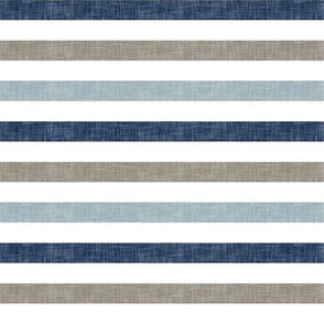 stripes - rustic woods linen stripes C18BS