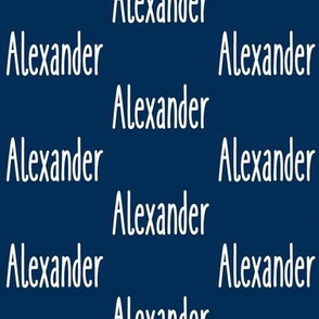 Alexander - Navy