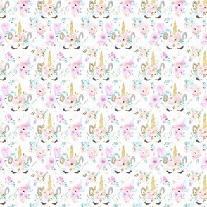 unicorn floral XXS