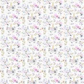 unicorn floral twilight XXS