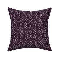 Weaving Structure Dark Violet