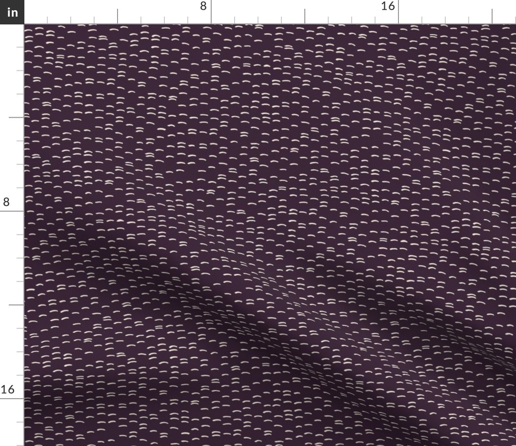 Weaving Structure Dark Violet