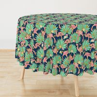 Flamingami Ori-topia//Flamingo Origami Utopia (navy) 