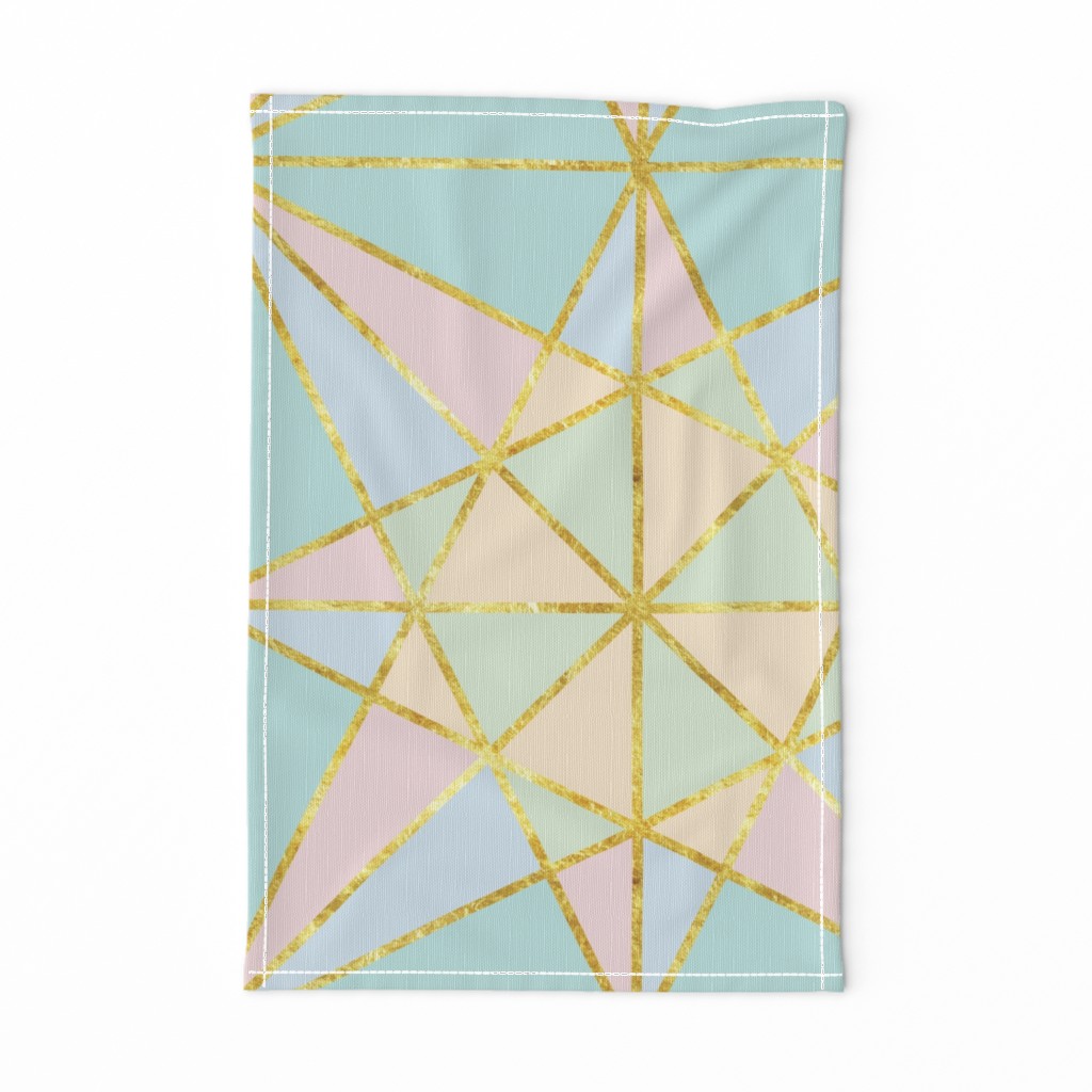 origami fold pastel with gold large-01