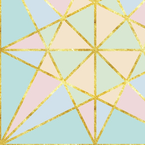 origami fold pastel with gold large-01