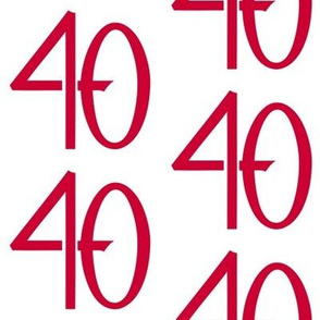 40 red