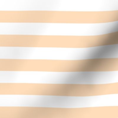 Stripe (creamsicle + white)