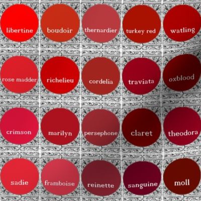 Peacoquette Designs Palette ~ Red 