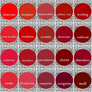 Peacoquette Designs Palette ~ Red 