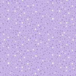 Scattered Stars (Light Purple)