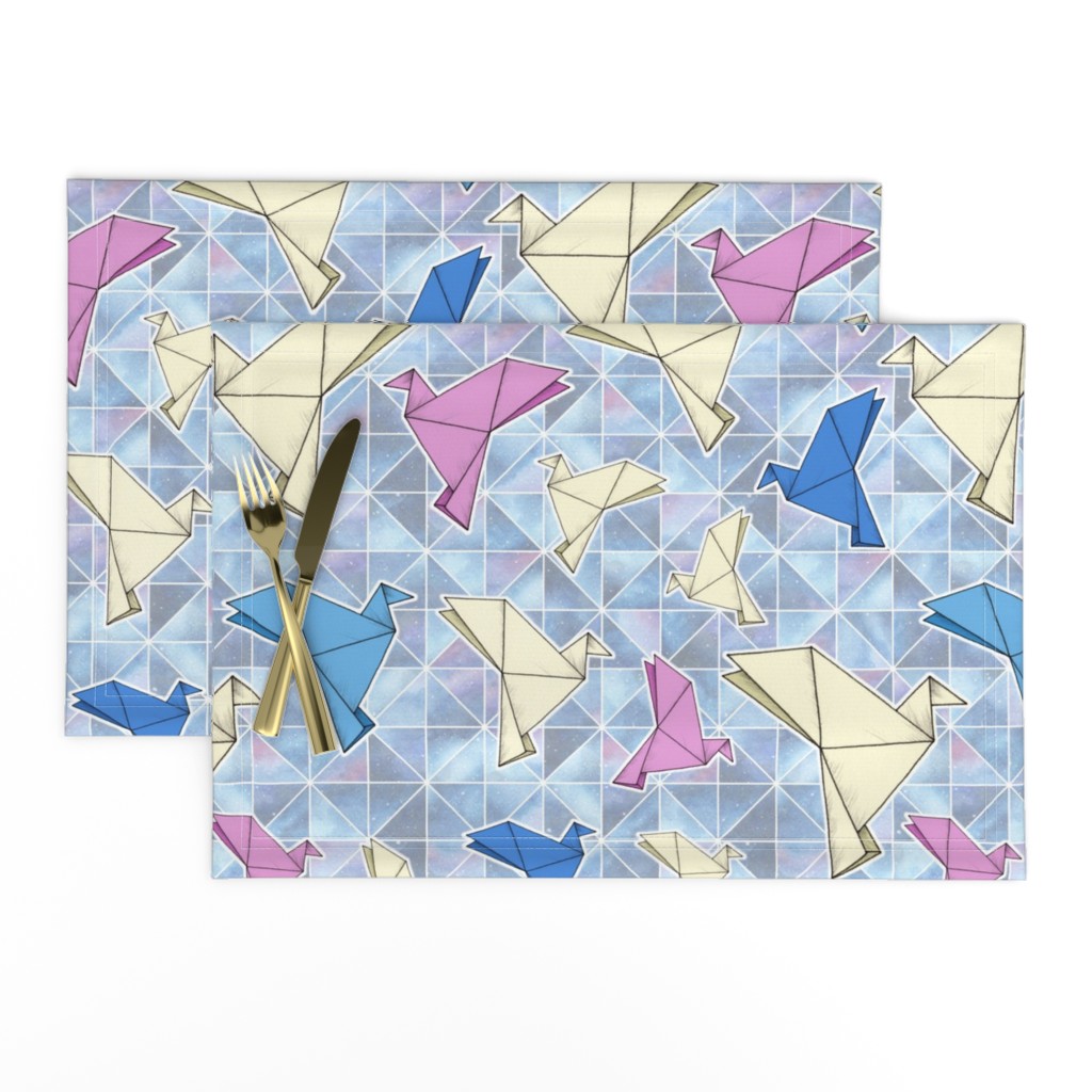 Cosmic Origami Doves