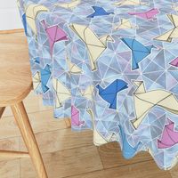 Cosmic Origami Doves