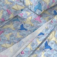 Cosmic Origami Doves