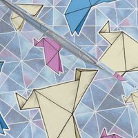 Cosmic Origami Doves