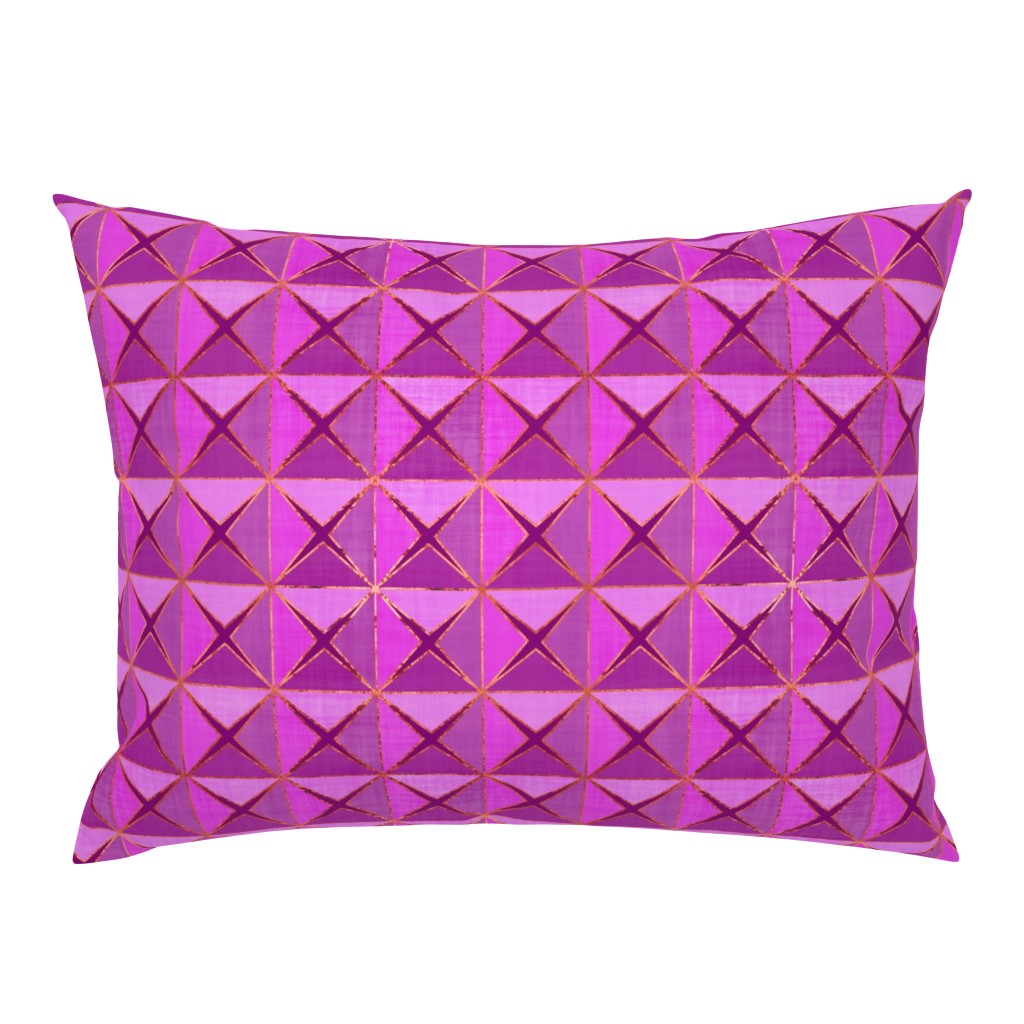 Magenta Linen Origami