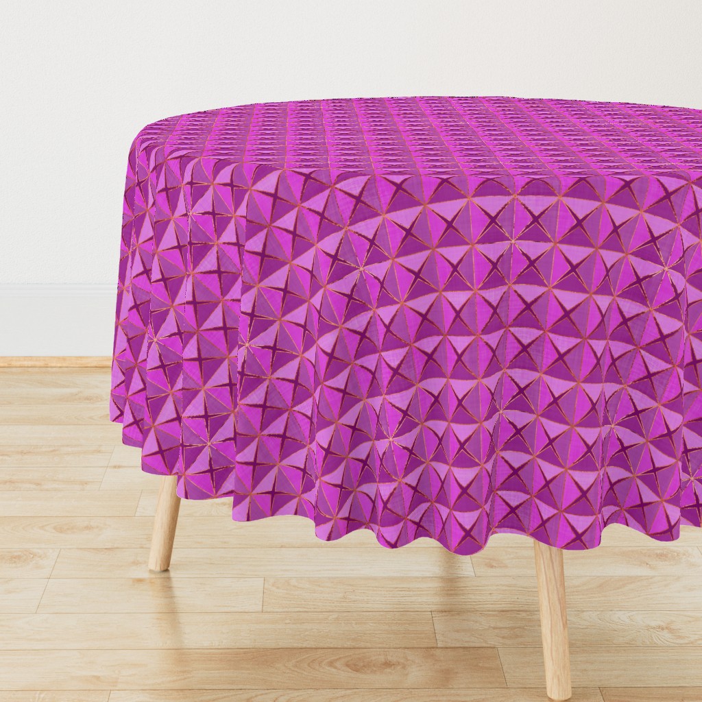 Magenta Linen Origami