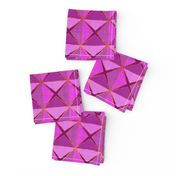 Magenta Linen Origami