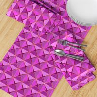 Magenta Linen Origami