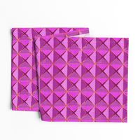 Magenta Linen Origami