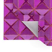 Magenta Linen Origami