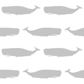 grey whales, grey whale, whale, whales, nautical ocean fabric