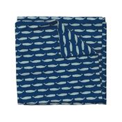 blue and navy whales - whale whales, ocean, animals, baby, nursery, baby, boy