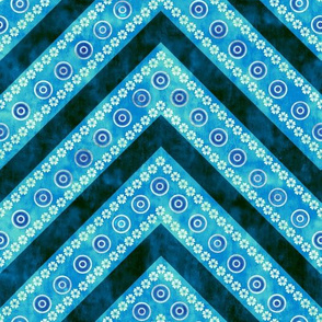 bali bali chevron_2d_ Turquoise 