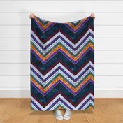 Adele Chevron Blue