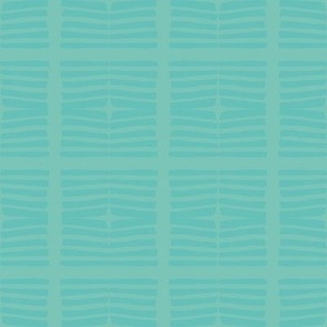 Princess and the Pea-Stacked Stripes-Catarina Blue-Summer Meadow Palette-XL Scale