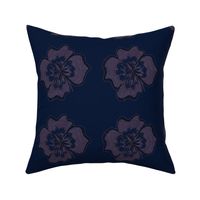 Indigo Blue Lace Flowers