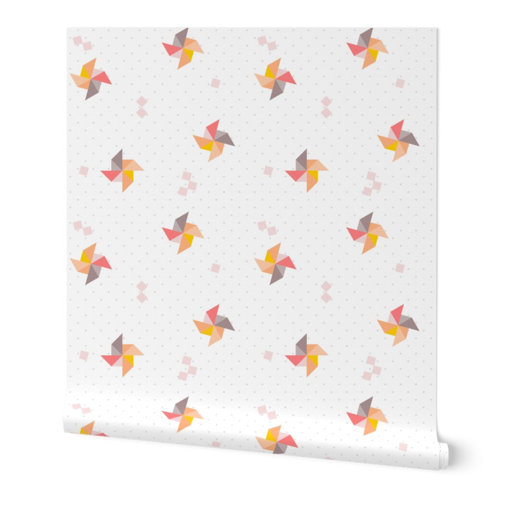 pinwheel origami polka