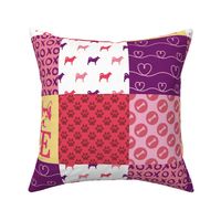 Cheater Quilt Husky Pink 