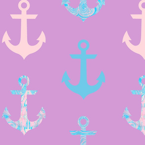 Marble Anchor (Violet)