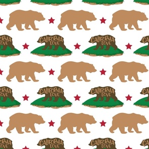 California Love Bear Babalus Design 