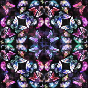 Butterfly Mandala-b