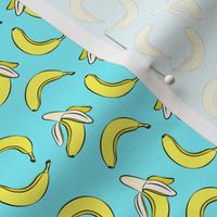 (small scale) bananas - blue C18BS