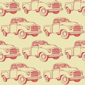Nifty Fifties 1951 Studebaker Truck (red/yellow)