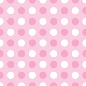 Pink Tonal Polka Dot