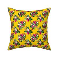 4" Love Summer Florals - Yellow