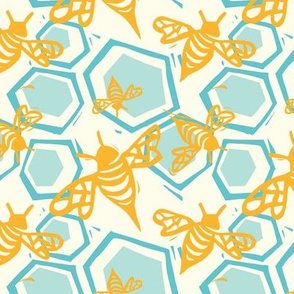 Bee + Honeycomb Cream