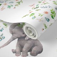 8" Spring Time Baby Elephant / MIX & MATCH 1