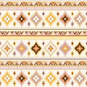 mustard and sand kilim - small