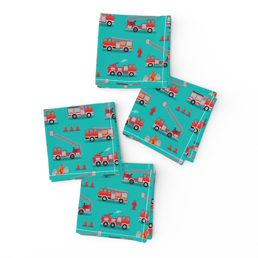 Fire Engine Scatter - Mint