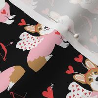 corgi love bug welsh corgi valentines cupid costume black