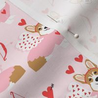 corgi love bug welsh corgi valentines cupid costume pink