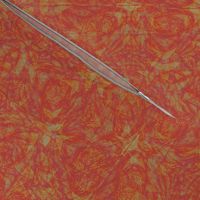 Star thatch-red orange