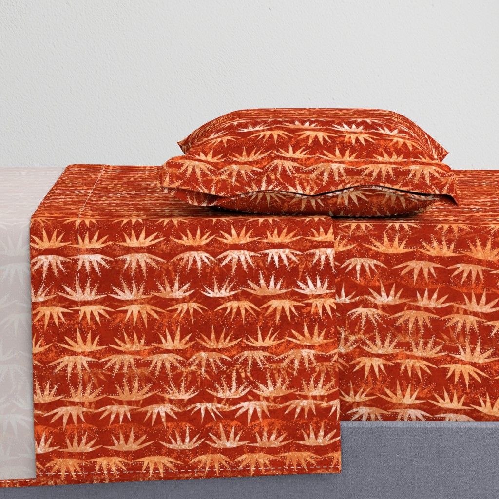 Cactus Stars Batik Orange Fire 150L